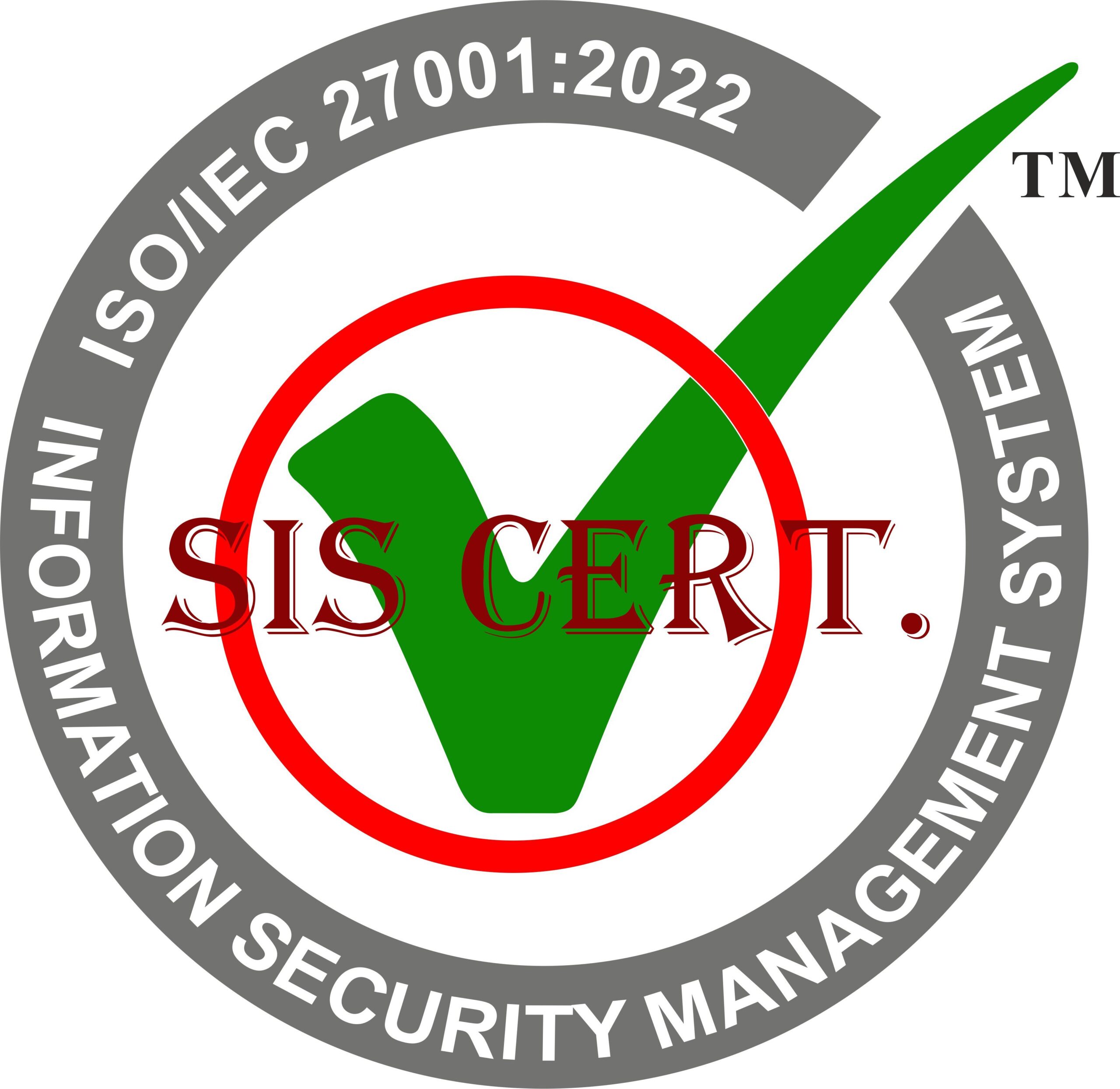 ISO/IEC 27001:2022 Certified Organization